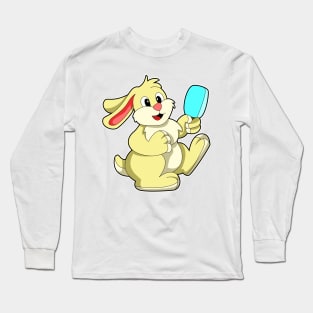 Rabbit with Popsicle Long Sleeve T-Shirt